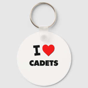I love Cadets Keychain