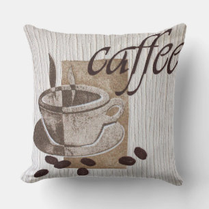 I love Caffee (Coffee) Designer Pillows