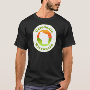 I Love Caledonia Wisconsin Wi Vacation Souvenir T-Shirt