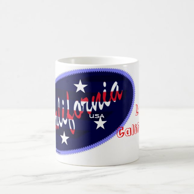 I Love California mug (Center)