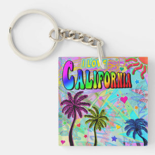 I LOVE California Vivid Romance Porte - clé