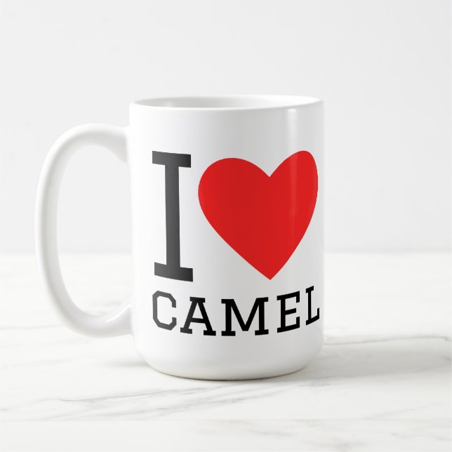 I love camel coffee mug (Left)