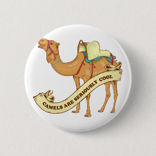 I love camels 2 inch round button