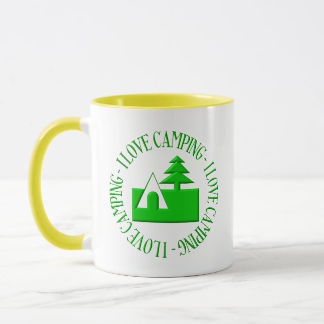 I love camping mug (Left)
