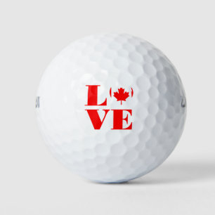 I love Canada Golf Balls