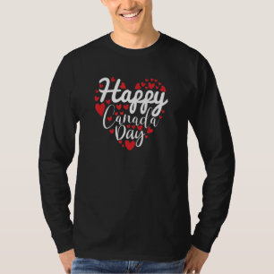 I Love Canada Happy Canada Day 1 T-Shirt