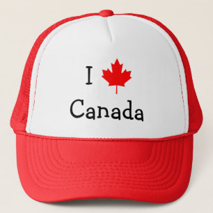I Love Canada Hat