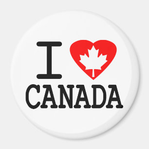 I Love Canada Magnet