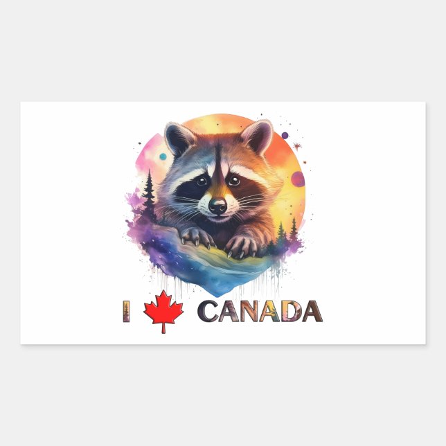 I love Canada Sticker (Front)