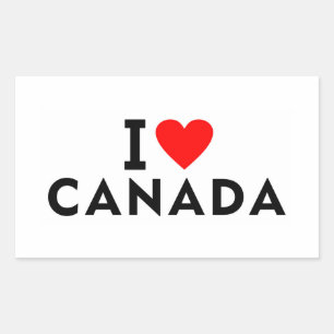 I love Canada Sticker