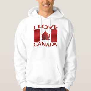 I Love Canada Sweat - shirt à capuche Souvenir Can