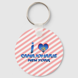 I love Canajoharie, New York Keychain