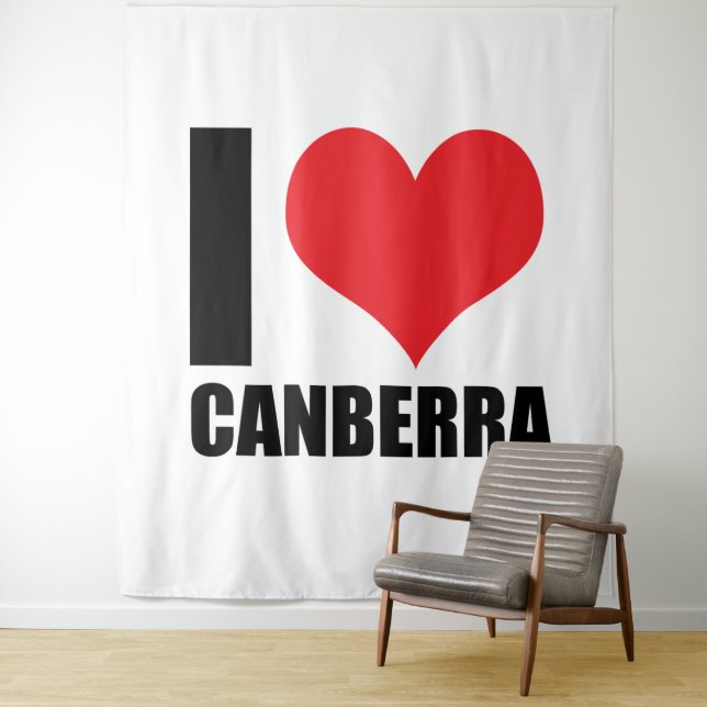 I love Canberra  Tapestry (In Situ)