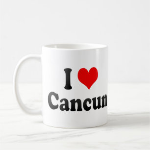 I Love Cancun, Mexico Coffee Mug