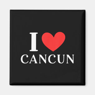 I Love Cancun Mexico Vacation _3 Magnet