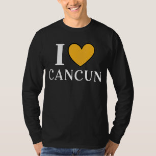 I Love Cancun Mexico Vacation 8 T-Shirt