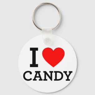 I Love Candy. Keychain