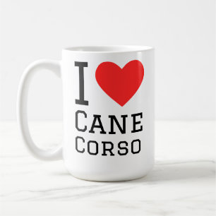 I love cane corso coffee mug