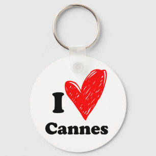 I love Cannes Keychain