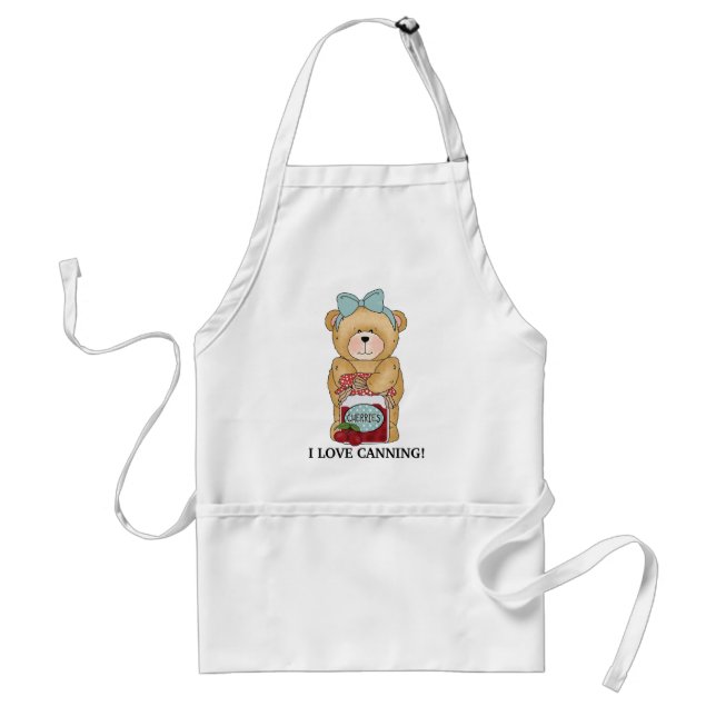 I Love Canning apron (Front)