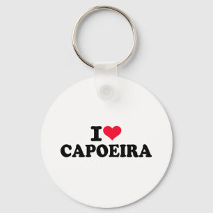 I love Capoeira Keychain