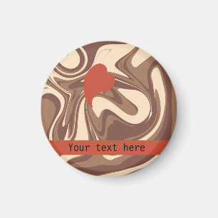 I love cappuccino custom magnet