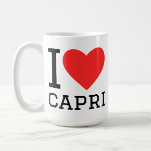 I love capri coffee mug