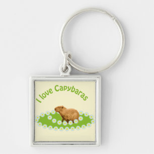 I love Capybaras Keychain