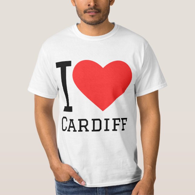 I love cardiff T-Shirt (Front)