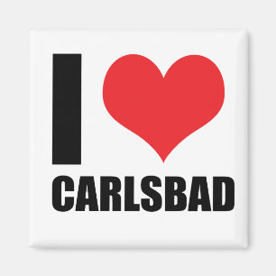 I love Carlsbad  Magnet