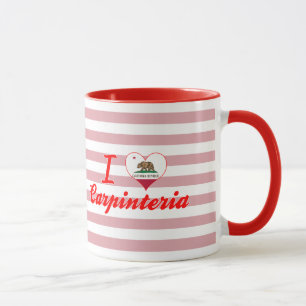 I Love Carpinteria, California Mug