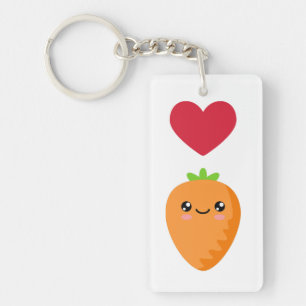 I love Carrots Keychain