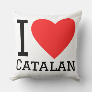 I love catalan throw pillow