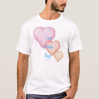 I love Catholic Boys T-Shirt