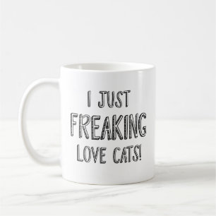 I Love Cats Coffee Mug
