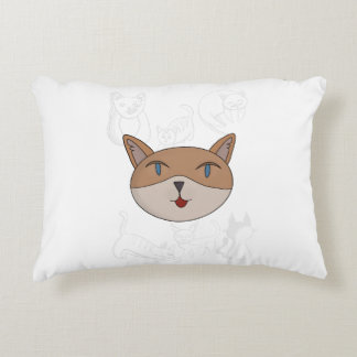 I love cats duvet cover accent pillow
