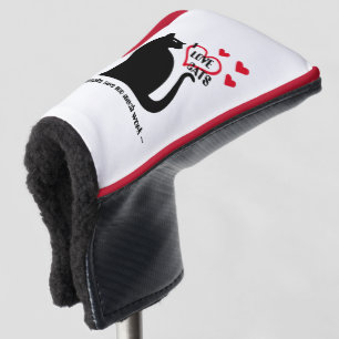 I Love Cats - People Are Too Much Work (V1) Golf Head Cover