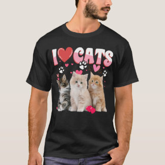 I Love Cats Shirt  Cat lover Tee - I love Kittens