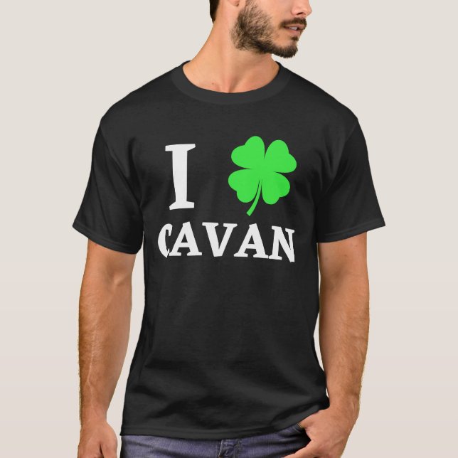 I LOVE CAVAN T-Shirt (Front)