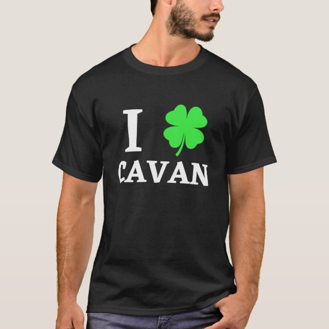 I LOVE CAVAN T-Shirt (Front)