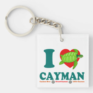 I Love Cayman Caribbean Style Souvenir
