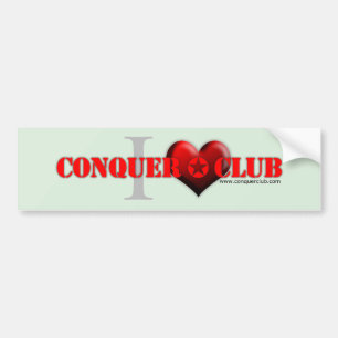 I Love CC Bumper Sticker