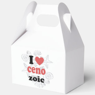 I love Cenozoic funny quote for scientists Favor Box