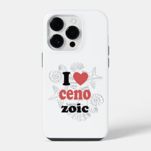 I love Cenozoic funny quote for scientists iPhone 14 Pro Case