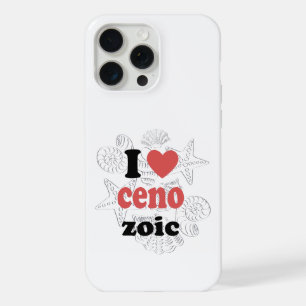 I love Cenozoic funny quote for scientists iPhone 15 Pro Max Case