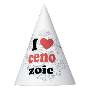 I love Cenozoic funny quote for scientists Party Hat