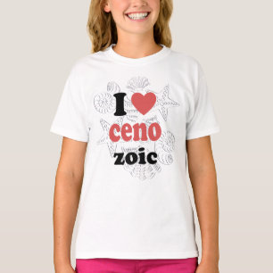 I love Cenozoic funny quote for scientists T-Shirt