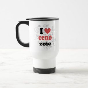 I love Cenozoic funny quote for scientists Travel Mug