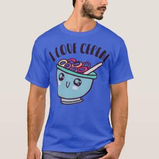 I Love Cereal kawaii T-Shirt