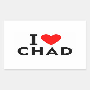 I love Chad Sticker